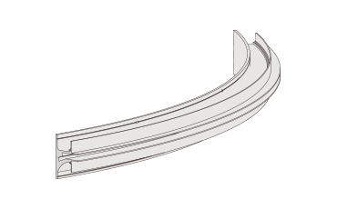 Gラインベース（外R対応）/G Line Base (Outside curving)
