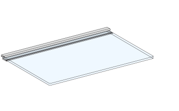 アルラインガラスシェルフ/AL Line Glass Shelf